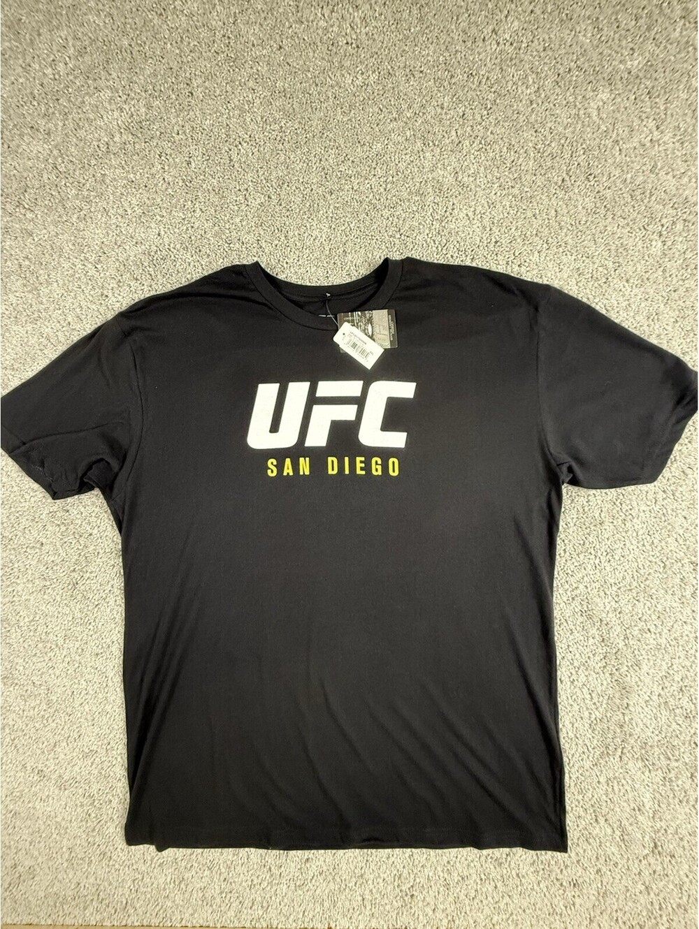 NWT UFC San Diego T Shirt Vera Vs Dominick Cruz Black  Promo Size 2X Event Only